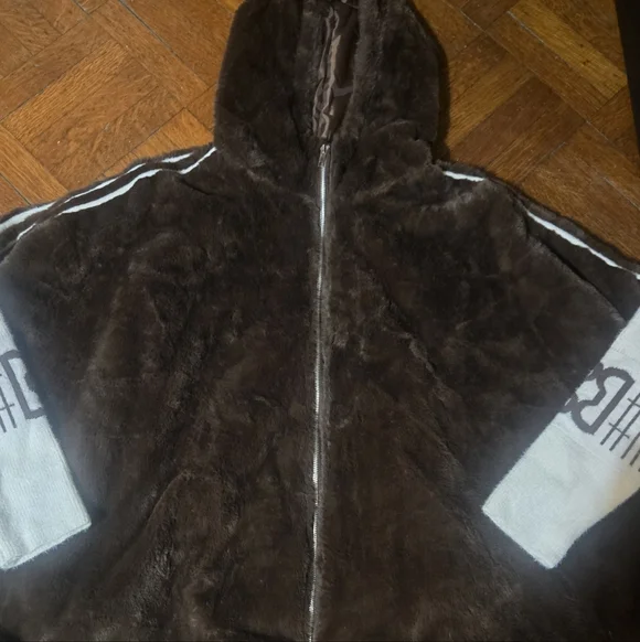 Gorgeois Plush Boutique Jacket W Hood, Size Small Hp🔥🔥🔥🔥 - Picture 7 of 7
